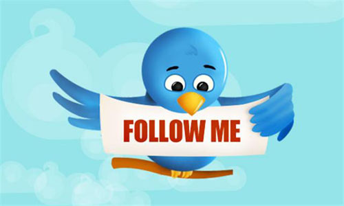 Follow me on Twitter