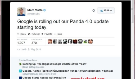 Google Panda 4.0 Updates