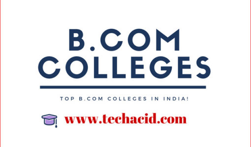 Top B.Com Colleges in India!