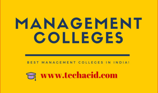 Best Management Colleges in India!