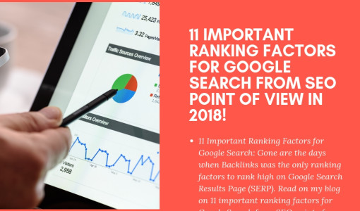 Ranking Factors for Google Search